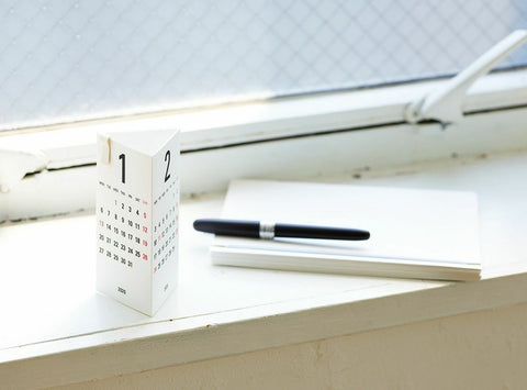 Replug 2024 Replug Triangular Desk Calendar