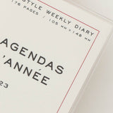 Hightide Diary Les Agenda de L'Année 2024 - A6 Block