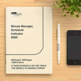 Hightide Diary Minute Manager 2025 - A5