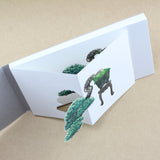 Marumo Printing - Die-Cut Stand Message Pad - Bonsai