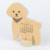 Greeting Life Animal Die-Cut Calendar 2024 - Mini