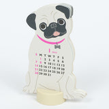 Greeting Life Animal Die-Cut Calendar 2024 - Mini