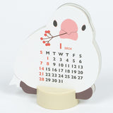 Greeting Life Animal Die-Cut Calendar 2024 - Mini