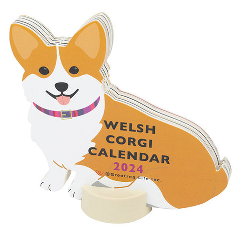 Greeting Life Animal Die-Cut Calendar 2024