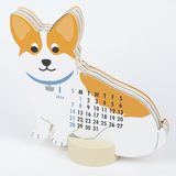 Greeting Life Animal Die-Cut Calendar 2024