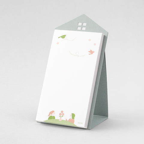 Midori Stand Memo Pad - Vertical Type - Message