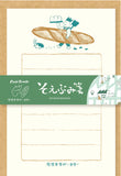 Furukawa Paper Soebumi-Sen Mini Letter Set - Freshly Baked Bread Town (Pantown)