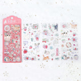 BGM - Foil Stamping Iride Sticker Sheets - Cat