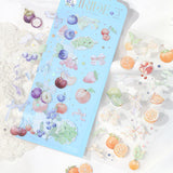 BGM - Foil Stamping Iride Sticker Sheets - Fruits