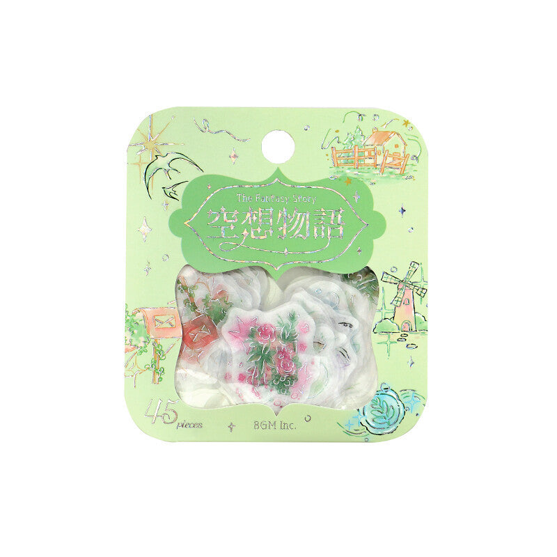 BGM Deco Sticker - The Fantasy Story - Flowers