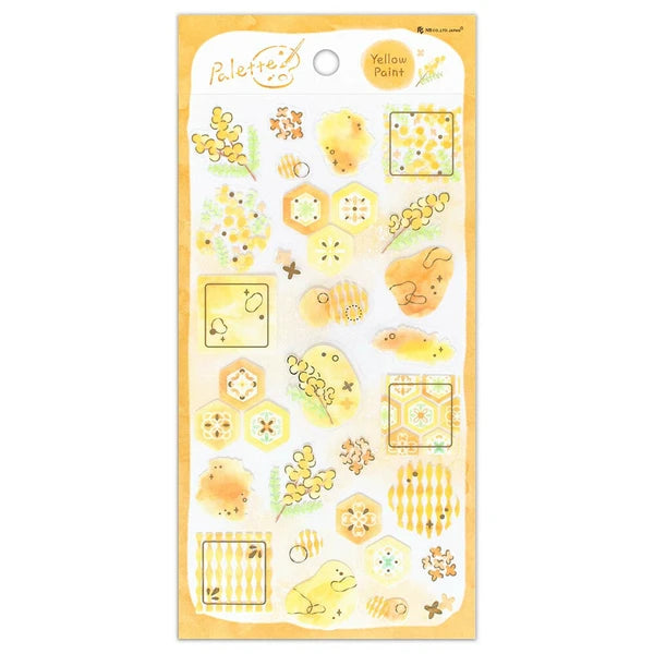 NB - Large Transparent Sticker Sheet - Palette - Maze