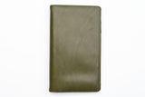 Raymay Davinci Olive Leather Slim Organizer - Bible Size - 8mm