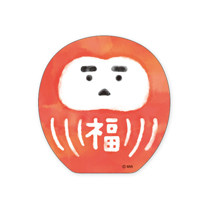 Mind Wave Sticker - Full of Japan - Daruma Doll