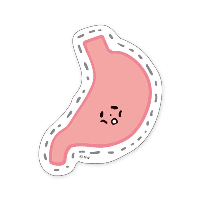 Mind Wave Sticker - Gastrointestinal-kun