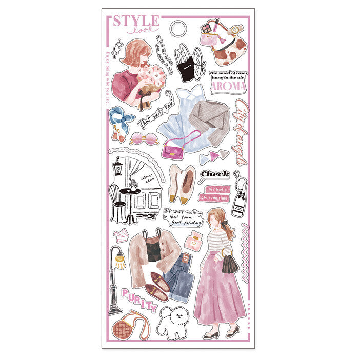 Mind Wave Sticker Sheet - Style Look - Shopping Day