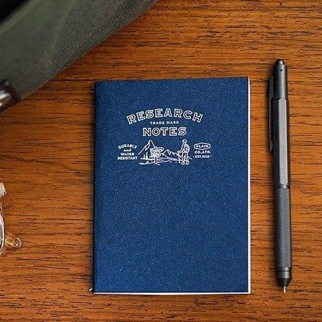 Plain Stationery Research Notes - Water-Resistant Notebook (Coming Soon)