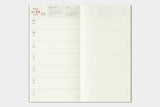 TRAVELER'S Notebook Regular Size 2025 Weekly + Memo (Pre-order Starts 10/1, Ships 10/16)