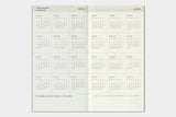 TRAVELER'S Notebook Regular Size 2025 Weekly Vertical (Pre-order Starts 10/1, Ships 10/16)