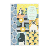 Yuru Log Notebook - Cat - B6