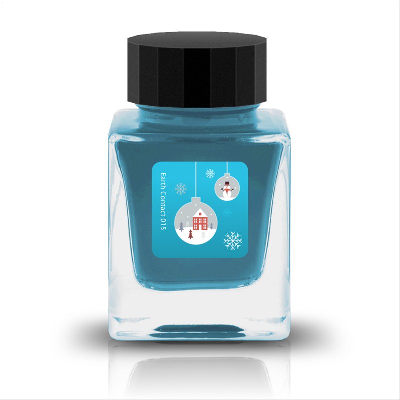 Tono & Lims Ink Bottle - Earth Contact - 015 Turquoise - 30ml