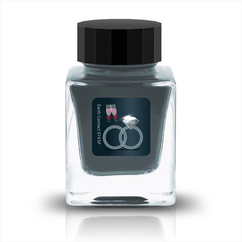 Tono & Lims Ink Bottle - Earth Contact - 019SP 10-carat Diamond - 30ml