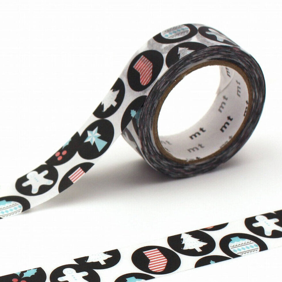 mt Washi Tape - Merry Christmas - Motif Dot