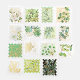 BGM Deco Sticker - Post Office - Botanical Illustration - Green