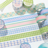 BGM Washi Tape - Sparkling Sugar - Mint Latte