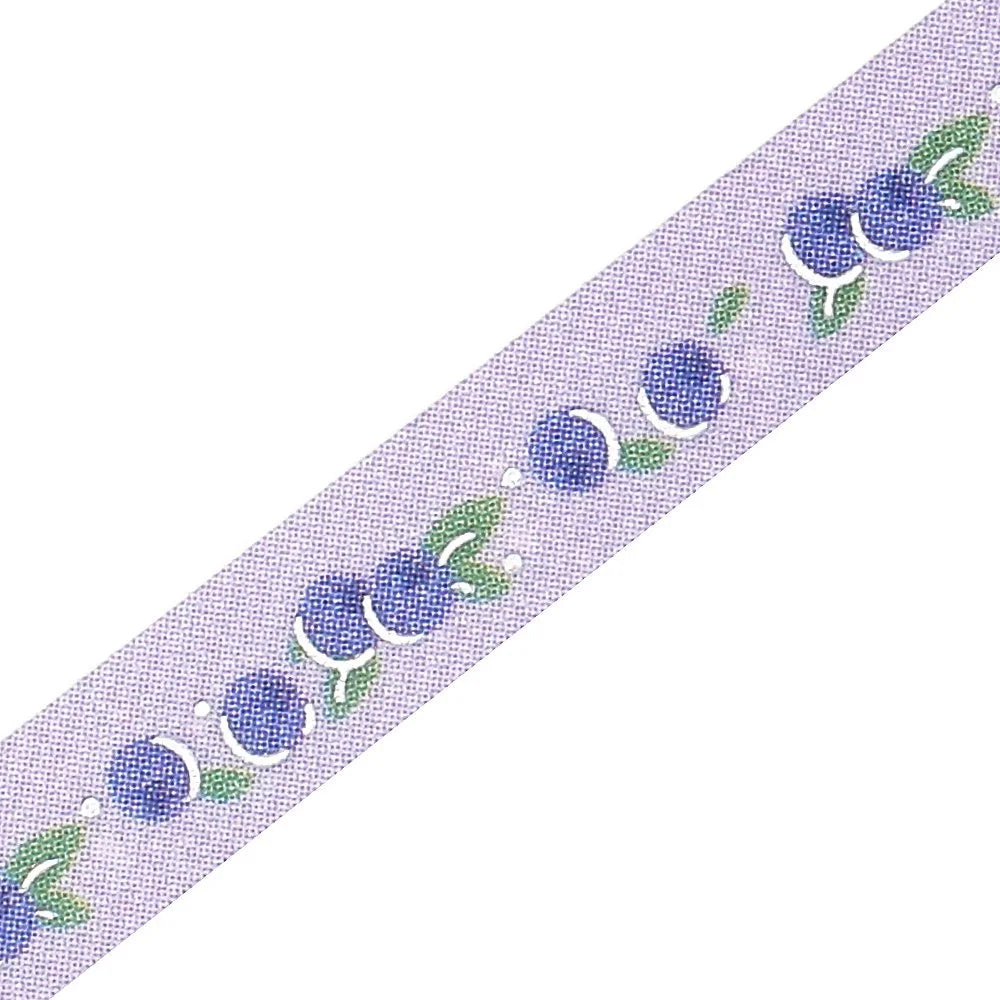 BGM Slim Washi Tape - Foil Stamping Life - 5mm - Blueberry