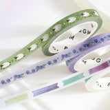 BGM Slim Washi Tape - Foil Stamping Life - 5mm - Running Sheep