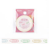 BGM Slim Washi Tape - 5mm - Clip