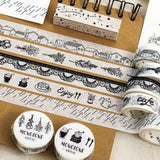 BGM Washi Tape - Foil Stamping Life - Monotone Lace