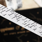 BGM Washi Tape - Foil Stamping Life - Monotone Rain