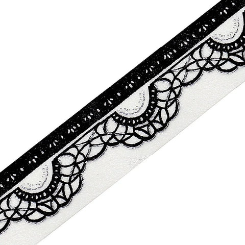 BGM Washi Tape - Foil Stamping Life - Monotone Lace