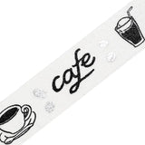 BGM Washi Tape - Foil Stamping Life - Monotone Cafe