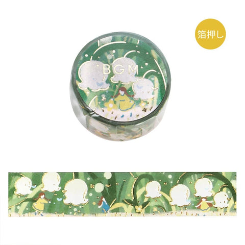 BGM Washi Tape - Foil Stamping - Flower Story - Flower Lights