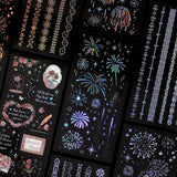 BGM - Foil Stamping Iride Sticker Sheets Vol.2 - Fireworks