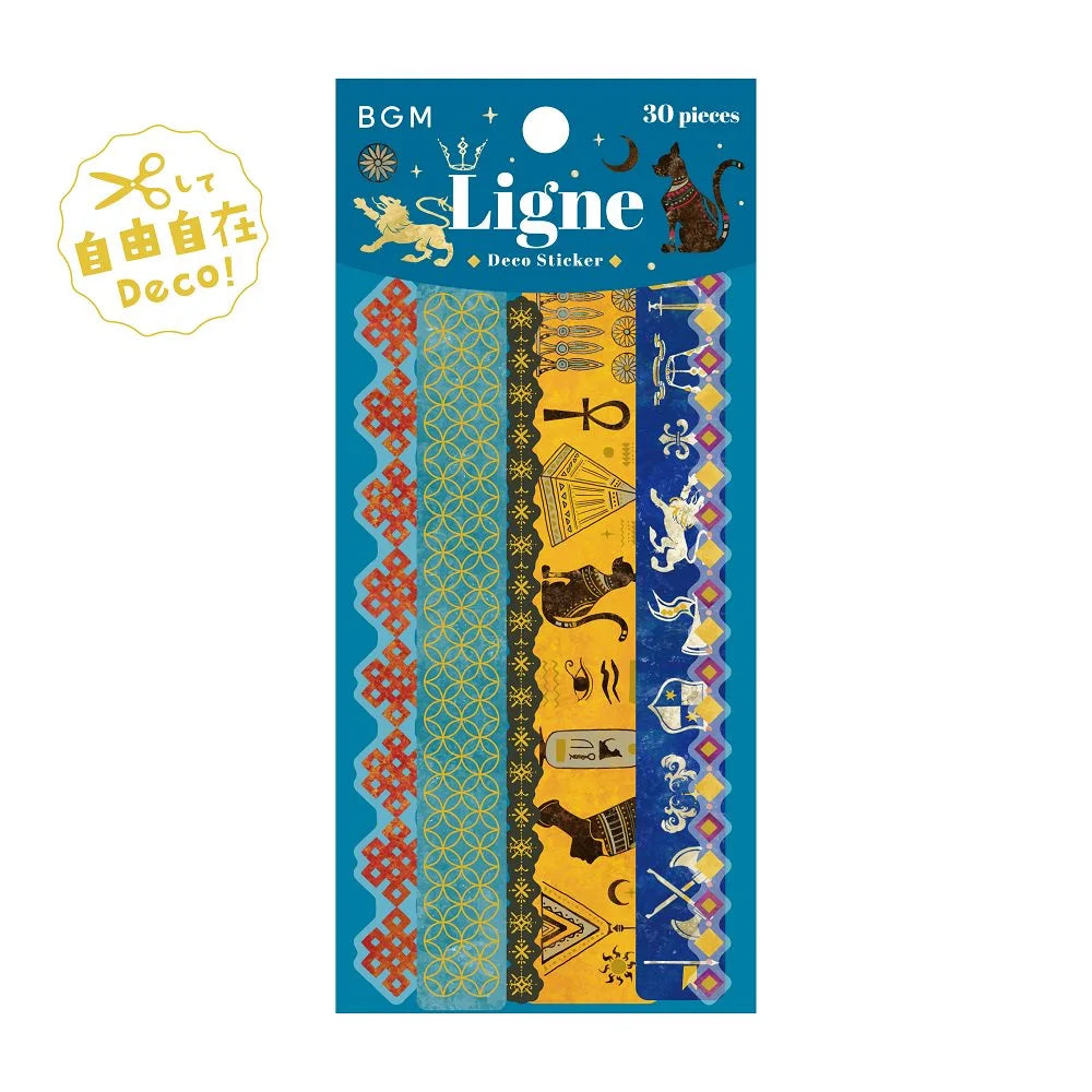 BGM Deco Ligne Sticker - Patterns of the World