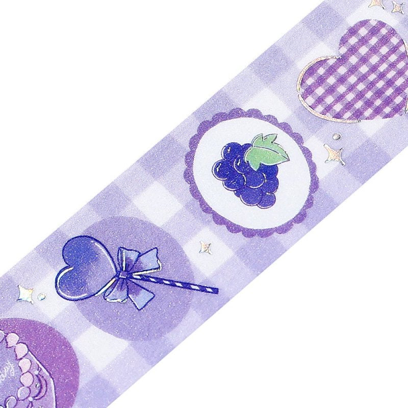 BGM Washi Tape - Foil Stamping - Favorite Color - Purple