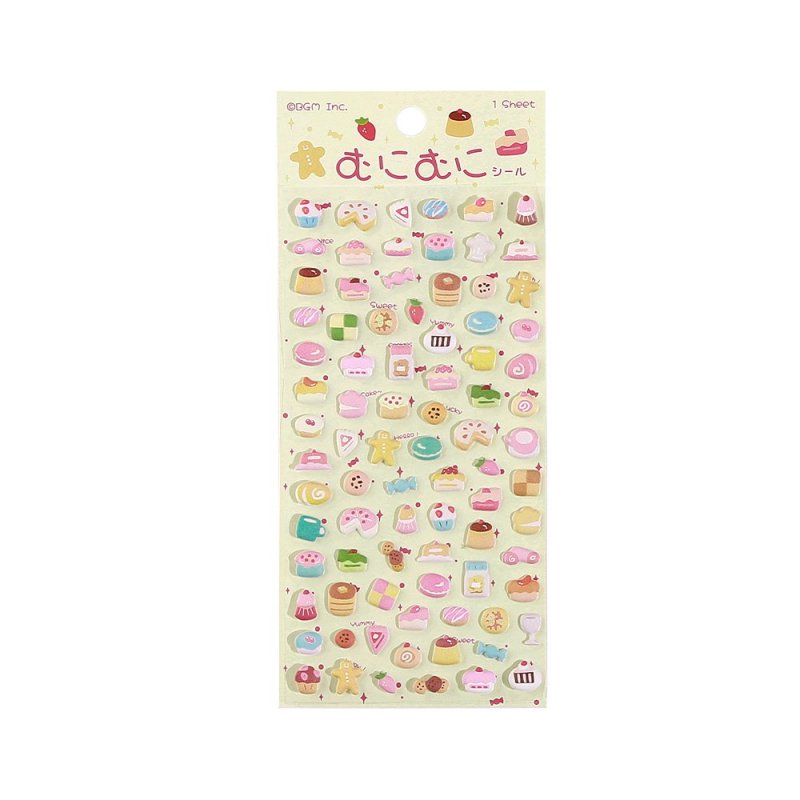 BGM Squishy Mini Sticker Sheets - Sweets