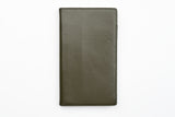 Raymay Davinci Olive Leather Slim Organizer - Bible Size - 8mm