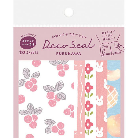 Furukawa Paper Deco Seal - Peach