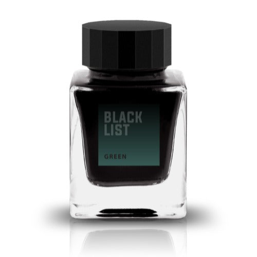 Tono & Lims Ink Bottle - Black List - Green - 30ml