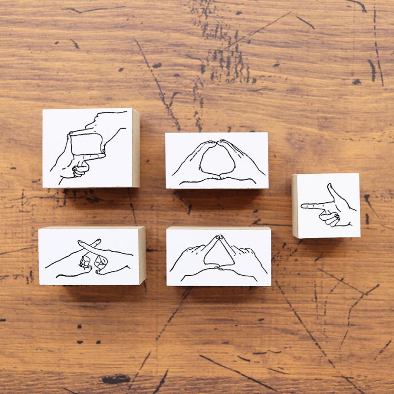 36 Sublo × Shiho Hoshino Hand Mark Rubber Stamp - In-store Only