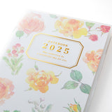 Midori Pocket Diary Slim - 2025 - Flowers