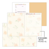 Midori Pocket Diary 2025 - Flowers - A6