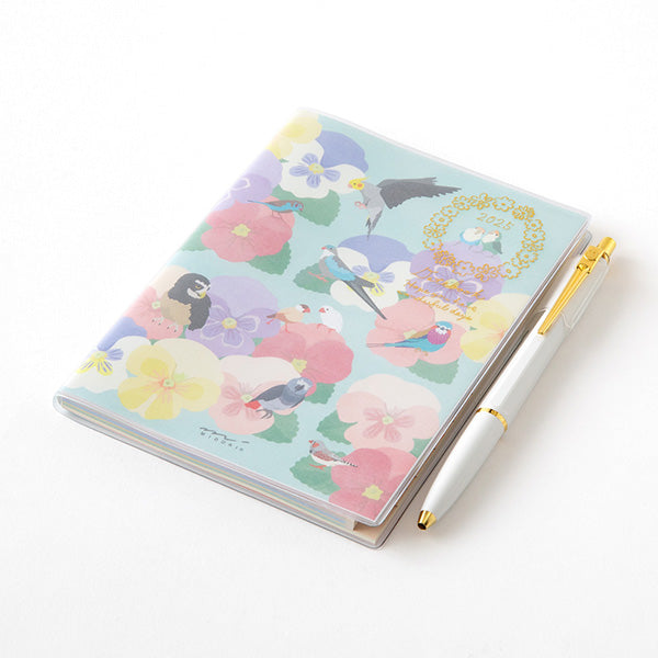 Midori Pocket Diary 2025 - Bird - A6