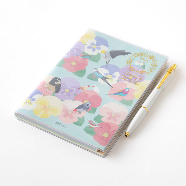 Midori Pocket Diary 2025 - Bird - B6