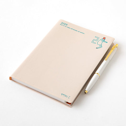 Midori Pocket Diary 2025 - Ojisan - B6