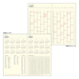 Midori Professional Diary A5 Slim Weekly Vertical Planner - 2025